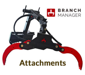 branch manager grapples and attachments