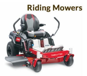 toro riding mowers