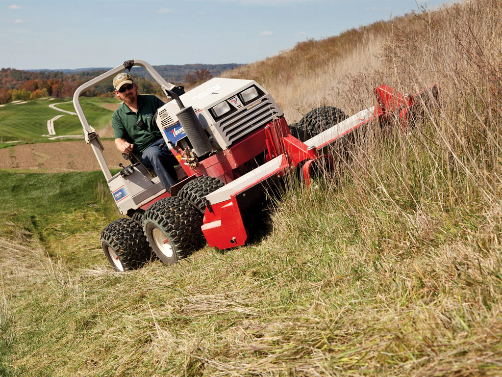 Ventrac Slope Mowing
